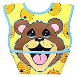 Dex Baby Dura-bib Big Mouth- 3-12 Months (Bear Cub) by DEX [並行輸入品]