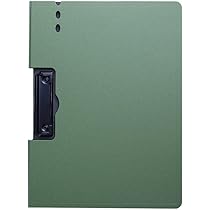 ★くりりんく★１０本セット Amazon | Costowns 二つ折り ダブルクリップファイル 横型 縦型