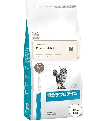 Amazon.co.jp: 【2袋セット】ロイヤルカナン 猫 低分子プロテイン 4kg