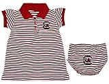 クリエイティブニットウェアUniversity of South Carolina GamecocksストライプGame Day Dress With Bloomer カラー: レッド