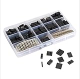 ILS - 620 pieces 2.54mm Dupont Jumper Connector Terminal Connector Compatible Wire Gauge 18-26AWG Ho