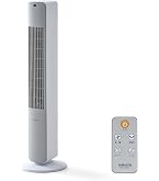 Amazon | [山善] 扇風機 タワーファン リビング 羽なし スリム 静音 DC