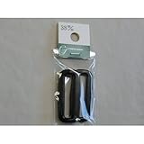 プラスチック角カン SQ－38 38mm 黒 2枚個入