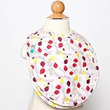 ベベオレ Bebe Au Lait リバーシブル ビブ【フィッシュ(ピンク) BLFSF】スタイ よだれかけ [並行輸入品]