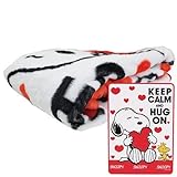 スヌーピー[ジュニア毛布]ハーフブランケット/Aハグ ピーナッツ