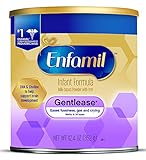 Enfamil Gentlease Infant Formula Milk-Based Powder with Iron, Powder Can, 12.4 Ounce Size: 12.4 Ounc