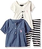 U.S. Polo Assn. PANTS ベビー・ガールズ US サイズ: 6 - 9 Months カラー: オフホワイト