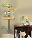 ルームメイツ(RoomMates) 壁に貼ってはがせるウォールステッカー ズーサイン