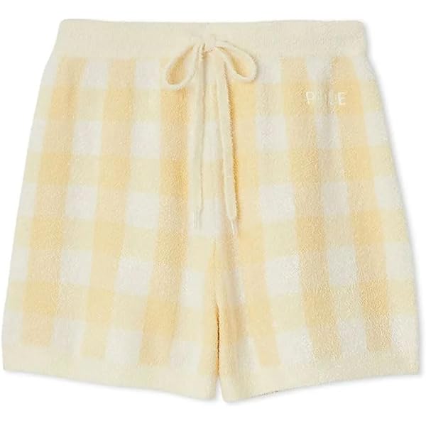 ジェラピケ　フルーツジャガードプルオーバー　チェックジャガードショートパンツ ジェラートピケ フルーツジャガードプルオーバー&チェック