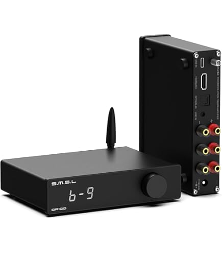 Amazon | S.M.S.L A50PRO アンプ Bluetooth 小型 パワーアンプ アンプ