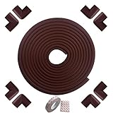 Foam Edge Corner Protector for Furniture Baby Proofing - 19.68ft Edge with 8 Corner Bumper by FATCHO