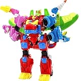 ゴゴダイノ 4段合体 変身ロボット 車 ゴゴキング 恐竜ロボット 韓国アニメ おもちゃ [並行輸入品]