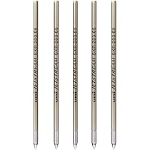 TOKO JetStream 赤　その他ワックス 5本セット 三菱鉛筆 ジェットストリーム Fシリーズ 3色ボールペン 0.5mm