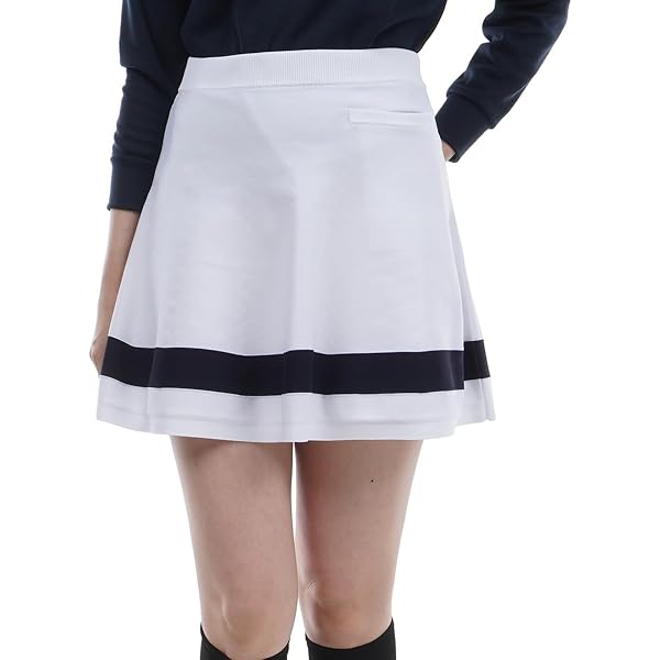 Amazon.co.jp: TFW49 ZIP MESH SKIRT Black×Yellow (S