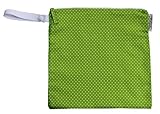 Buttons Diapers Wet Bag (Sm/Med/Lg, Green/Grey) by Buttons Diapers