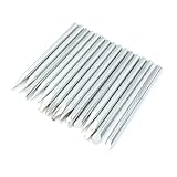 uxcell　はんだごて　こて先チップセット　アイロンチップ　長さ68mm　シャンク4.5mm　40W　15個