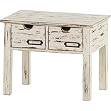 引出し付きミニテーブル [W33 x D22 x H26.5cm] 家具 テーブル