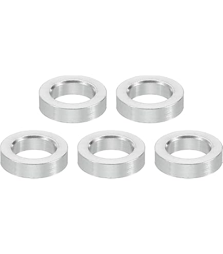 Amazon | アルミ スペーサー 10個 M5 内径5.2mm×外径8mm×長さ8mm ネジ