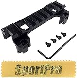 CYMA製 C45 電動ガン ガスブローバックライフル MP5 G3用 ロープロファイルマウント メタル製 ブラック