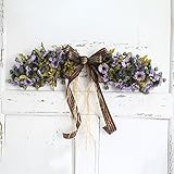 ZehuiガーランドリンテルFloriation Hangingペンダントドアウェディング祭装飾シミュレートPretty Daisy Wreath mhy-Ros180529-HMJJ-24CB113