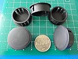 穴埋め・目隠しキャップ　黒　直径φ30mm　5個入＜yjp-0552＞