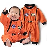 宇宙飛行士 コスチューム ロンパース 90cm 撮影セット 1~2歳〈Lollypops!!!オリジナル〉≪ ハロウィン スタジオ 撮影 小物 衣装 ≫ [並行輸入品]