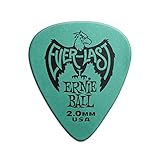 【正規品】 ERNIE BALL 9196 ギターピック TEAL EVERLAST ティアドロップ 2.0mm デルリン ティール 12枚 パック