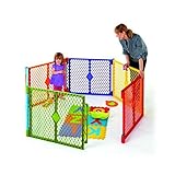 6 Panel North States Color Baby/Pet Gate & Portable Super Play Yard by Unbranded*
