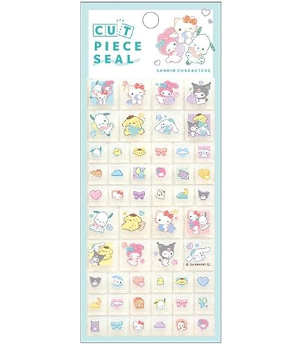 Amazon | クラックス カット ピースシール サンリオキャラクターズ