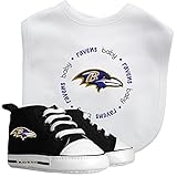 Baby Fanatic Bib with Pre-Walker, Baltimore Ravens by Baby Fanatic