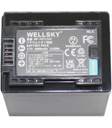 Amazon | NLC BP-820 BP-828 互換バッテリー [ 純正充電器で充電可能
