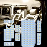 SINMAIT ハイエース LED ルームランプ トヨタ ハイエース200系 4型/5型/6型/7型/8型 スーパーGL用 室内灯 4500K 純正色温度 サンライト 専用設計 カスタムパーツ 200系ハイエース / レジアスエース200系(KDH200/TRH200系) 標準/ワイドボディ 4型/5型 LED内装パーツ 取付簡単 8点セット (トヨタ ハイエース)