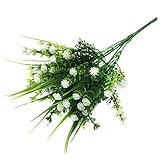 MIOIM かすみ草 造花 カスミソウ ブーケ 飾り 観賞植物 グリーン 花束 ブーケ インテリア ウェディング パーティー 撮影