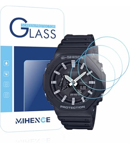 Amazon.co.jp: 3枚 VacFun ガラスフィルム ， CASIO カシオ G-SHOCK GA 