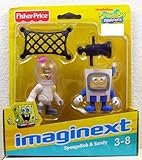 Fisher Price - Imaginext - Exclusive Spongebob Squarepants - Spongebob & Sandy Mini Figures - 30572