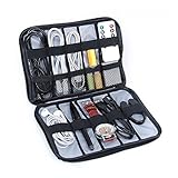 YIER Travel Electronics Accessories Organizer Universal Cable Storage Bag [並行輸入品]
