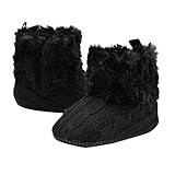 Nice Days（ナイス　ディズ）　ベビーシューズ　秋冬防寒ニットブーツ　室内 プレゼント　出産お祝い (13, ホワイト)