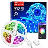 LEDテープライト RGB ストリップライト 音楽同期照明ストリップ、Amazon Alexa、Googleアシスタントと連携 WIFIコン