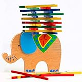 Wishtime 幼児 バランスゲーム 木のおもちゃ おしゃれなインテリア カラフル 知育 玩具