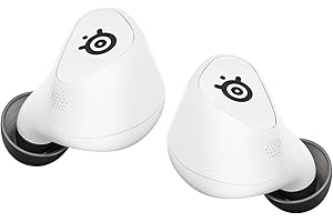 SteelSeries ゲーミングワイヤレスイヤホン Arctis GameBuds white モンスターハンターワイルズに最適なEQ ANC ノイキャン PC/PS5/4/Switch2/Switch/スマホ対応 IP55防塵防水 Bluetoo