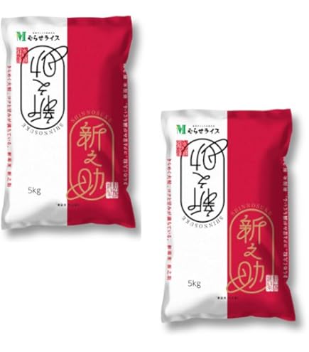 Amazon.co.jp: 新潟県産新之助 無洗米 5kg 令和7年産 : 食品・飲料・お酒