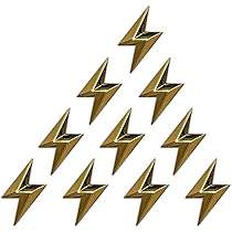 Amazon.co.jp: 【ウニサザエ】雷ピンバッチ 10個セット トニト