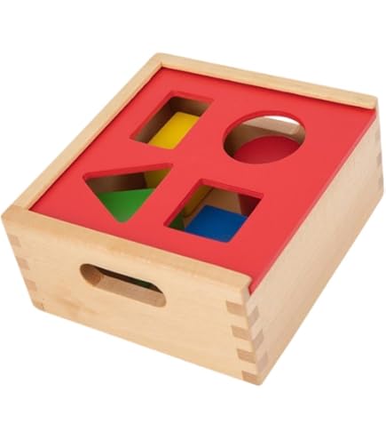 Hape(ハペ)  1-2-3 シェイプソーターE0500 Amazon | Hape 1-2-3 シェイプソーターE0500 | はめこみ・形