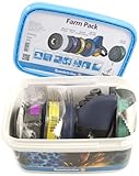 Sundstrom H05-6521S Farm Pack Respirator Kit with SR 100 S/M Silicone Half Mask, SR 229 AM/MA Chemic