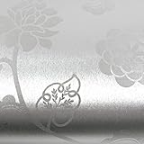 ピール&スティック難燃性Backsplash壁装飾グレースシルバーパールContact紙自己粘着壁紙f5154 – 1 : 1.96フィートX 6.56フィート