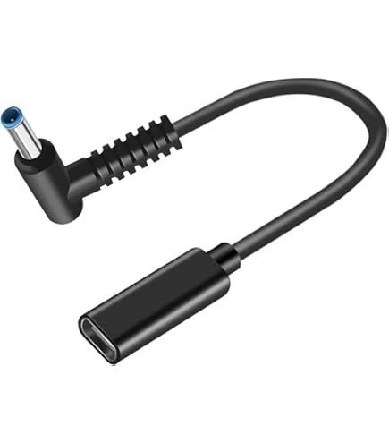 Amazon.co.jp: Type-C変換 HP 4.5×3.0mm (20V) ノートPC 100W対応 USB