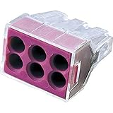ワゴジャパン WGX-6 差込コネクタ 6穴用 50個入り WGX6