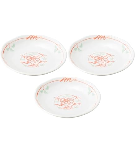 Amazon.co.jp: 中国美術明時代呉須赤絵皿小皿5枚径8㎝唐物骨董古