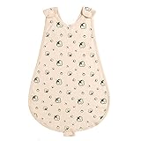 エルフ ベビー(Fairy Baby)オーガニックコットン ベビースリーパー 夏用 ノースリーブ 寝袋 寝冷え対策 綿柄 L