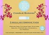 Charlie Banana Reusable Feminine Pads Regular Lavender, Lavender by Charlie Banana